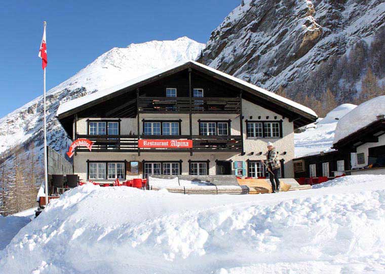 Bergrestaurant Alpina - Winter
