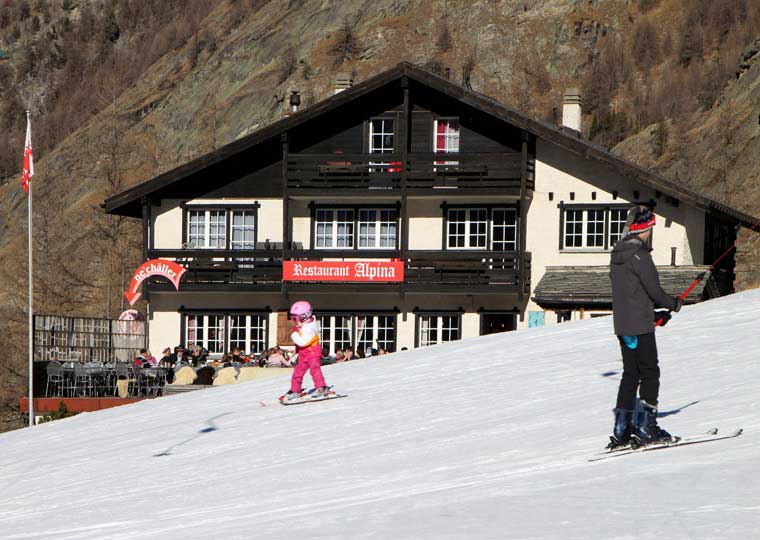 Bergrestaurant Alpina - Winter
